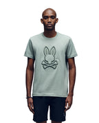 PSYCHO BUNNY CAMISETA HOMBRE CUELLO REDONDO VERDE