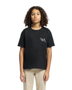 PSYCHO BUNNY CAMISETA NIÑO CUELLO REDONDO NEGRO