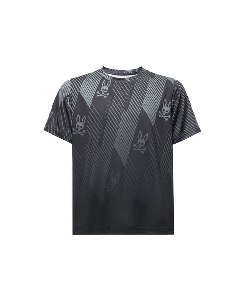 PSYCHO BUNNY CAMISETA NIÑO CUELLO REDONDO NEGRO