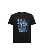 PSYCHO BUNNY CAMISETA NIÑO CUELLO REDONDO NEGRO