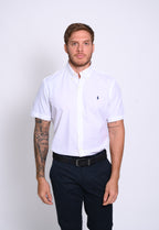RALPH LAUREN CAMISA MANGA CORTA HOMBRE BLANCO