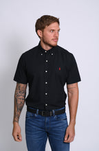 RALPH LAUREN CAMISA MANGA CORTA HOMBRE NEGRO