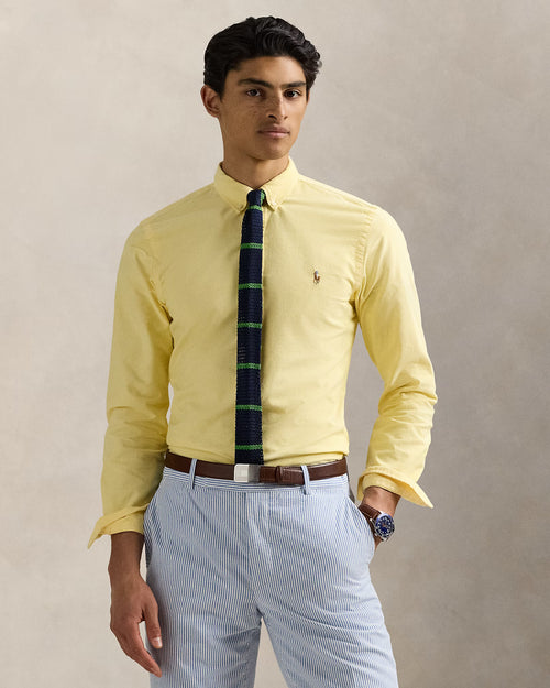 RALPH LAUREN CAMISA MANGA LARGA HOMBRE AMARILLO