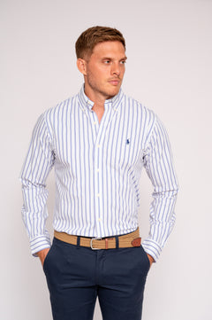 RALPH LAUREN CAMISA MANGA LARGA HOMBRE AZUL