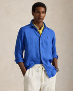 RALPH LAUREN HOMBRE CAMISA M/L AZUL
