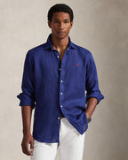 RALPH LAUREN HOMBRE CAMISA M/L AZUL