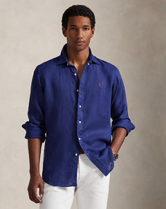 RALPH LAUREN HOMBRE CAMISA M/L AZUL