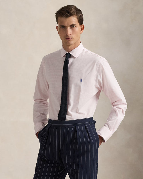 RALPH LAUREN HOMBRE CAMISA M/L ROSADO