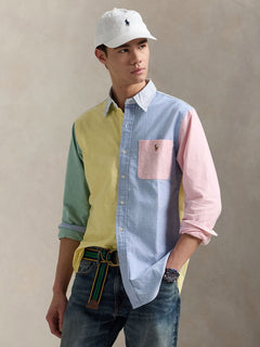 Camisa Manga Larga Cubdpppks-Long Sleeve-Sport Shirt Ralph Lauren Para Hombre De Color Multicolor