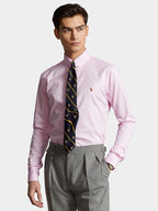 RALPH LAUREN CAMISA MANGA LARGA HOMBRE ROSADO