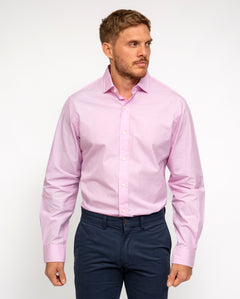 RALPH LAUREN CAMISA MANGA LARGA HOMBRE ROSADO
