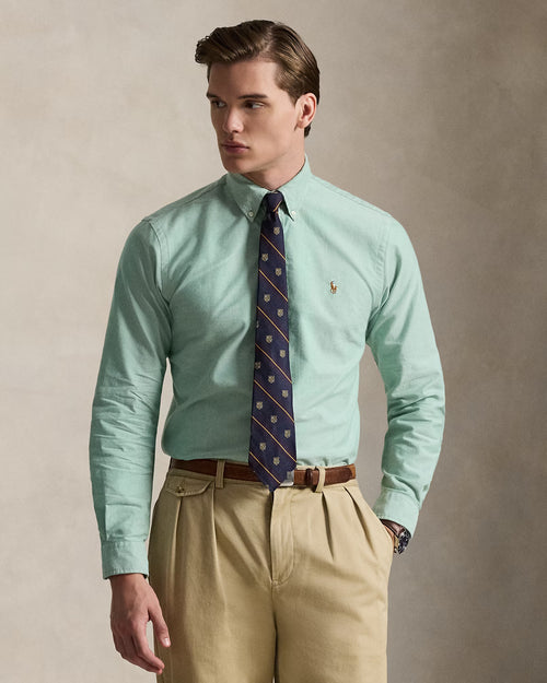 RALPH LAUREN HOMBRE CAMISA M/L VERDE