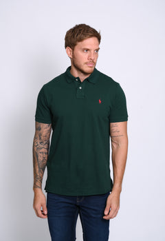 RALPH LAUREN CAMISA TIPO POLO HOMBRE VERDE