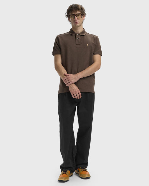 RALPH LAUREN HOMBRE CAMISA POLO M/C MARRON