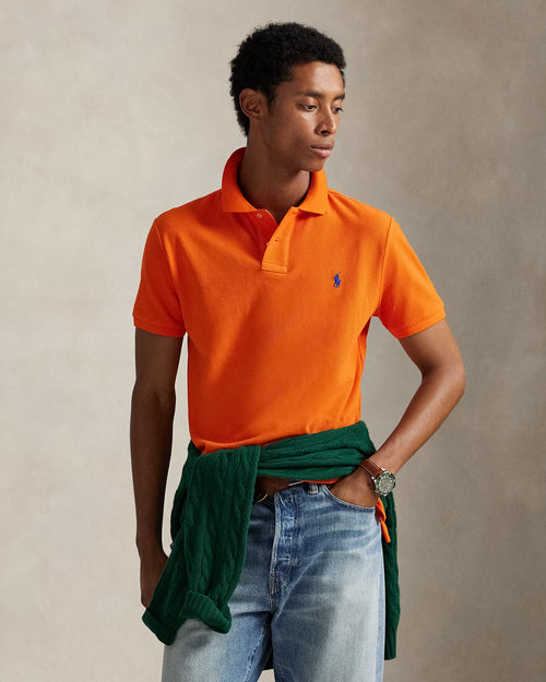 RALPH LAUREN HOMBRE CAMISA POLO M/C NARANJA