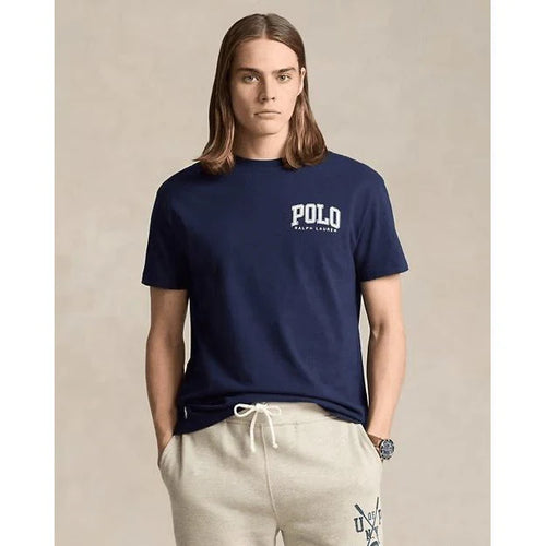 ralph lauren camisetas cuello redondo hombre azul