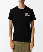 ralph lauren camisetas cuello redondo hombre negro
