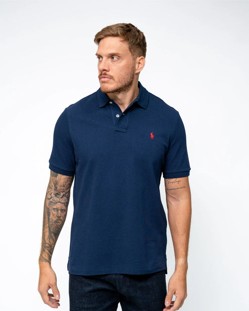 ralph lauren camisetas tipo polo hombre azul