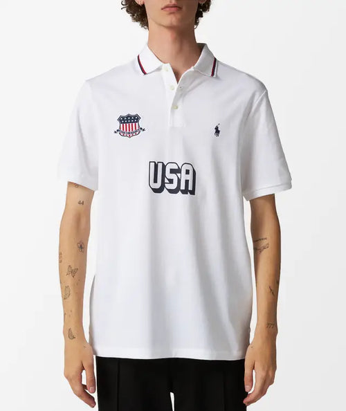 ralph lauren camisetas tipo polo hombre blanco