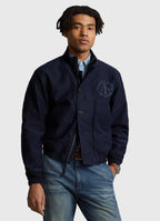 ralph lauren chaqueta con cremallera hombre azul