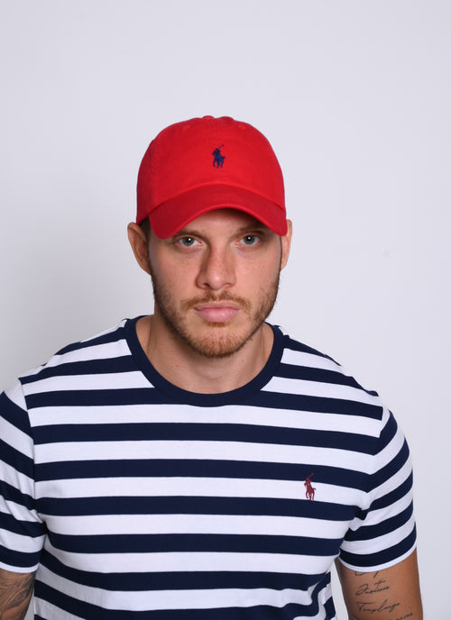 RALPH LAUREN GORRAS HOMBRE ROJO