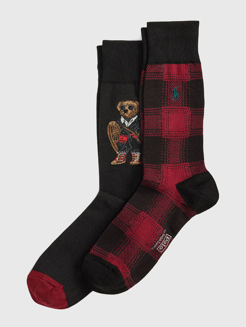 RALPH LAUREN HOMBRE MEDIAS NEGRO