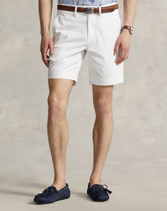 RALPH LAUREN HOMBRE PANTALON CORTO BLANCO