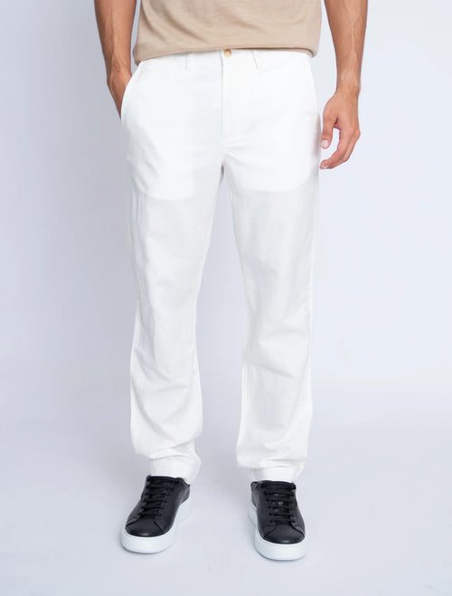 ralph lauren pantalon largo hombre blanco