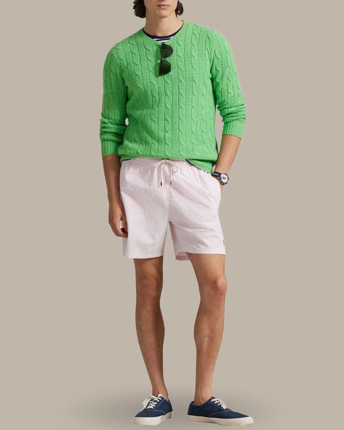Banador Traveler-Mid-Trunk Ralph Lauren Para Hombre De Color Rosado