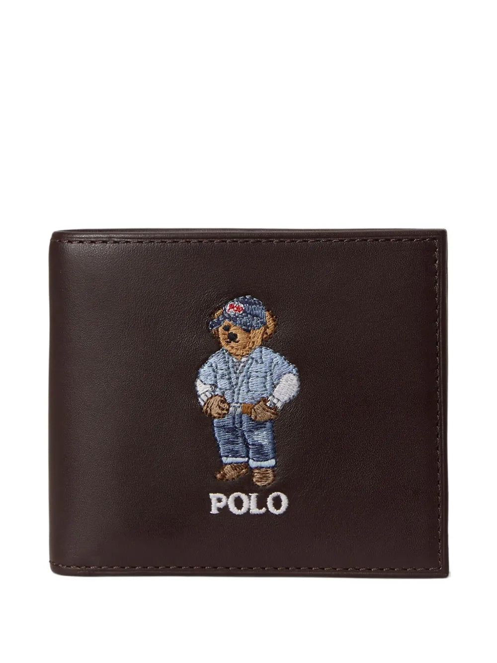 Billetera Billfold-Wallet-Medium Ralph Lauren Para Hombre De Color Marron