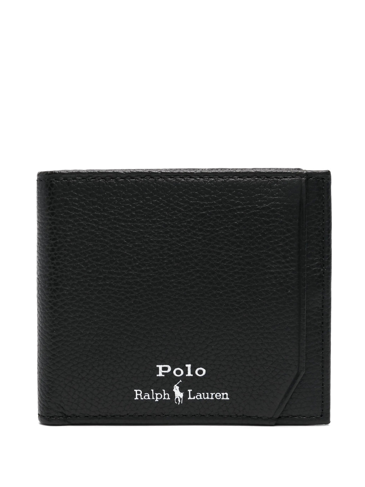 Billetera Billfold-Wallet-Medium Ralph Lauren Para Hombre De Color Negro