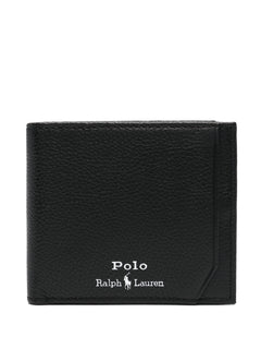 Billetera Billfold-Wallet-Medium Ralph Lauren Para Hombre De Color Negro