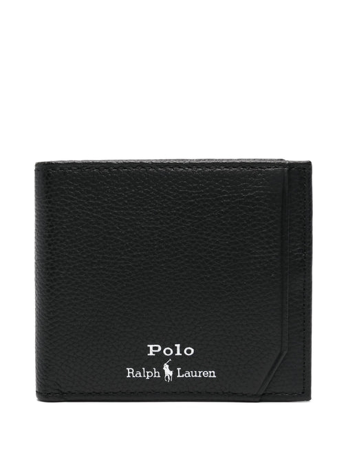 Billetera Billfold-Wallet-Medium Ralph Lauren Para Hombre De Color Negro