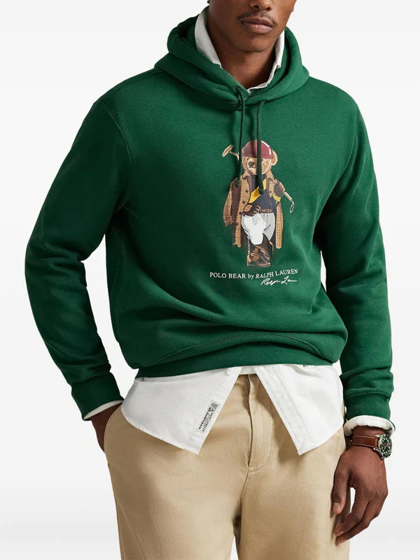 Buzo Con Capucha Knit-Sweatshirt Ralph Lauren Para Hombre De Color Verde