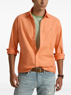 CAMISA M/L RALPH LAUREN HOMBRE POMPANO ORANGE 710805564069