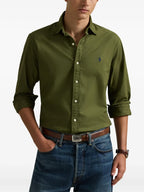 CAMISA M/L RALPH LAUREN HOMBRE NEW OLIVE 710805564071