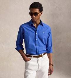 CAMISA MANGA LARGA RALPH LAUREN PARA CABALLERO SPORT AZUL REF ...