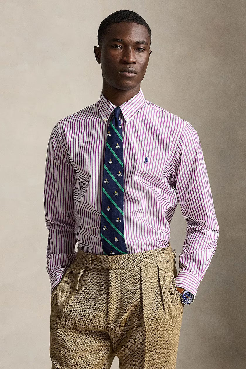 Camisa Manga Larga Woven-Sport Shirt-Shirt Ralph Lauren Para Hombre De Color Blanco