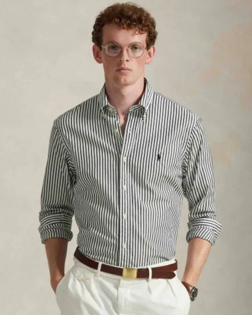 Camisa Manga Larga Woven-Sport Shirt-Shirt Ralph Lauren Para Hombre De Color Blanco