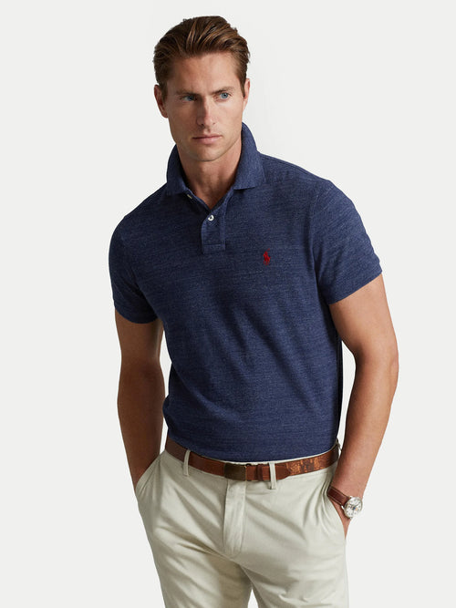 CAMISA TIPO POLO RALPH LAUREN PARA CABALLERO AZUL REF 710666998005