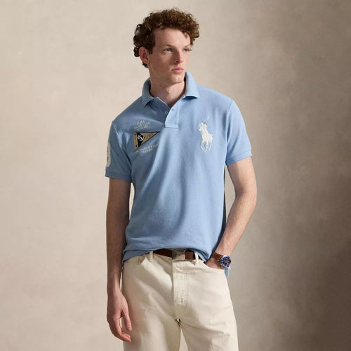 CAMISA TIPO POLO RALPH LAUREN PARA CABALLERO AZUL REF 710B21921002
