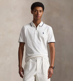 CAMISA TIPO POLO RALPH LAUREN PARA CABALLERO MEDIA CREMALLERA BLANCO REF 710B19737004