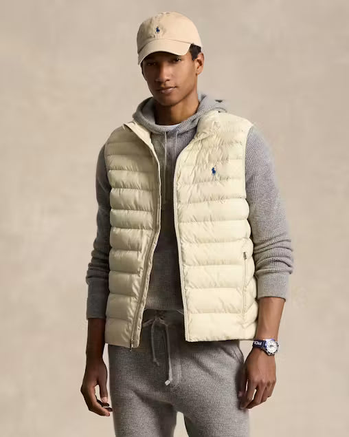 Chaleco Terra Vest-Insulated-Vest Ralph Lauren Para Hombre De Color Beige