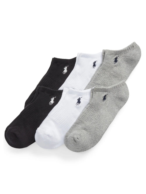 Medias Low Cut 6Pk-No Show-6 Pack Ralph Lauren Para Hombre De Color Gris