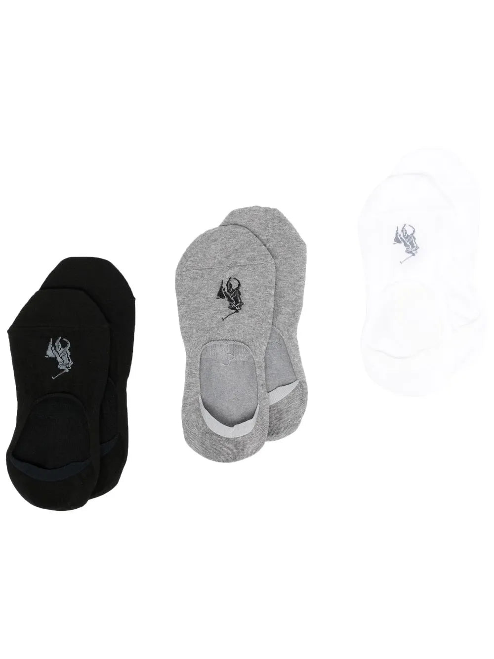 MEDIAS RALPH LAUREN HOMBRE BLACK / WHITE / GREY 449799742001