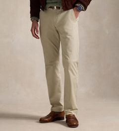 PANTALÓN LARGO RALPH LAUREN PARA CABALLERO STRAIGHT FIT BEIGE REF 710687424001