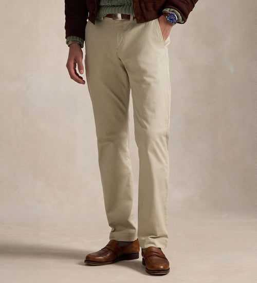 PANTALÓN LARGO RALPH LAUREN PARA CABALLERO STRAIGHT FIT BEIGE REF 710687424001
