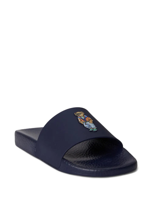 Sandalias Polo Slide-Sandals-Slide Ralph Lauren Para Hombre De Color Azul