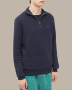 Sueter Ls Hz-Long Sleeve-Pullover Ralph Lauren Para Hombre De Color Azul