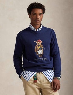 Sueter Knit-Sweatshirt Ralph Lauren Para Hombre De Color Azul